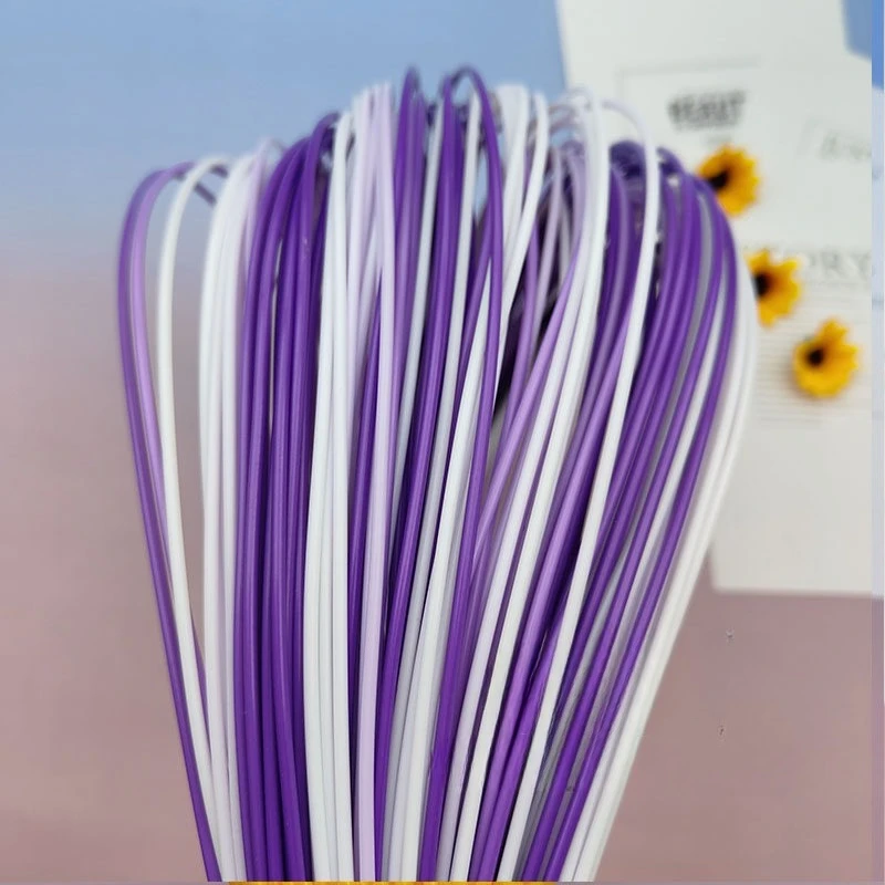 500g About 90 Meter PE Round Synthetic Rattan Weaving Material Plastic Knit for Handmade Furniture Repair Chair Table Basket image 6