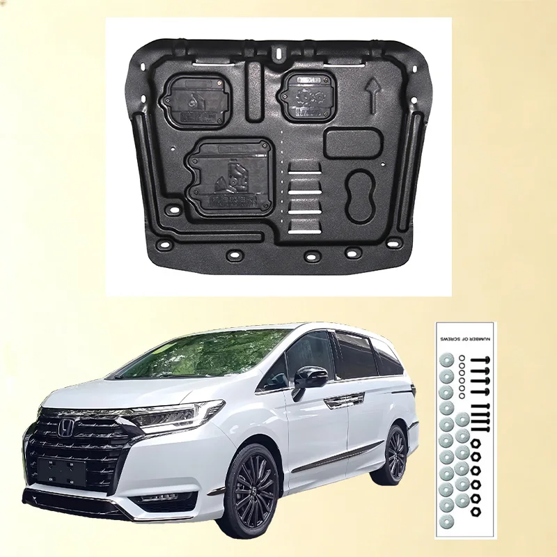 Durable Car Engine Protection Plate Heat Resistant Underbody Shield for  Honda Elysion  2016-2024 2.4L 2.0L