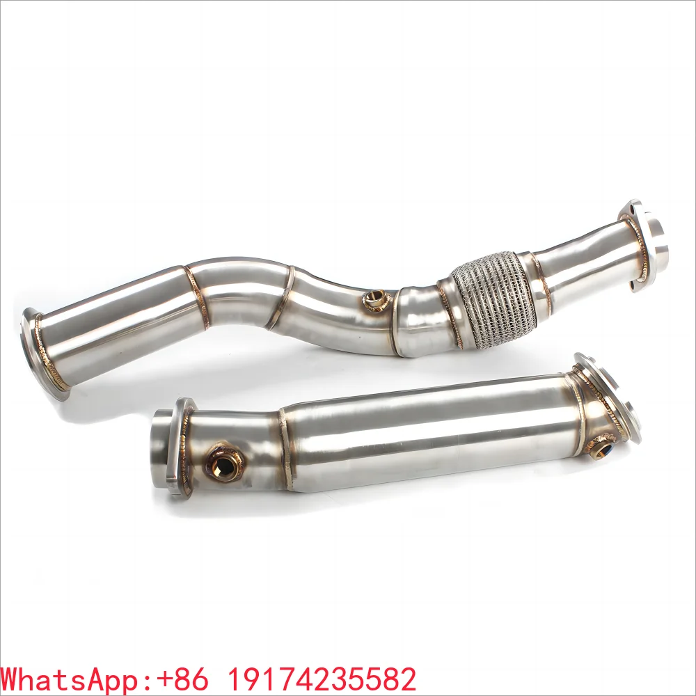 

Stainless Steel Exhaust Downpipe for BMW G80 M3/G82 M4 S58 3.0T G80 Downpipe Down Pipe