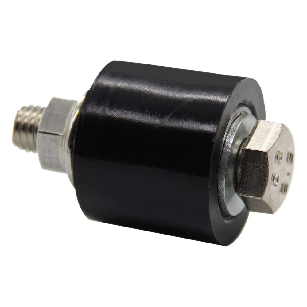 JOPulley Roller Slider Tensioner, Guide de roue pour moto Pit D343, Mini Bike, Drive 10mm, Noir 32x28mm