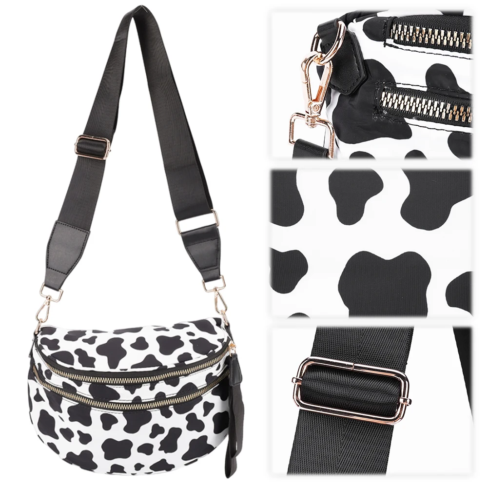 

Women Casual Fanny Pack Large Capacity Fashion Crossbody Bag Adjustable Strap Stylish Chest Bag Travel Outdoor Bag