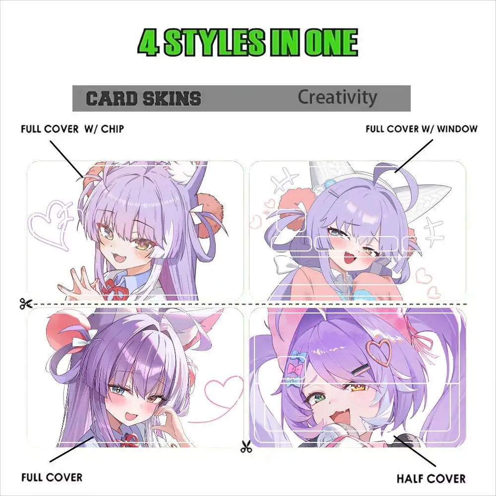 StelLive Tenko Shibuki   Sticker Film Tape Skin for Credit Card Debit Card Waterproof Stickers Cartoon