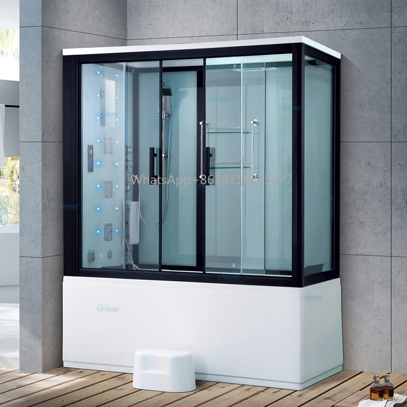 bathroom tub shower room cabin luxury smart enclosed whole acrylic steam