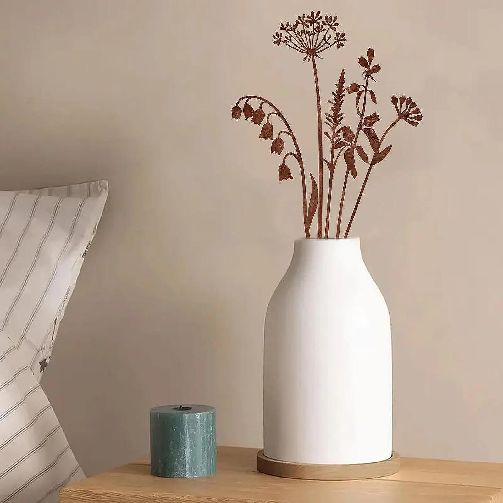 

5x металлические цветы снаружи садовые колья универсальное искусство двора, декор садовых статуй