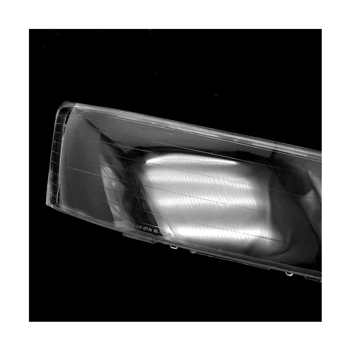 Carcasa de faro derecho, pantalla de lámpara, cubierta de lente transparente para Hyundai Sonata NF 2004, 2005, 2006, 2007