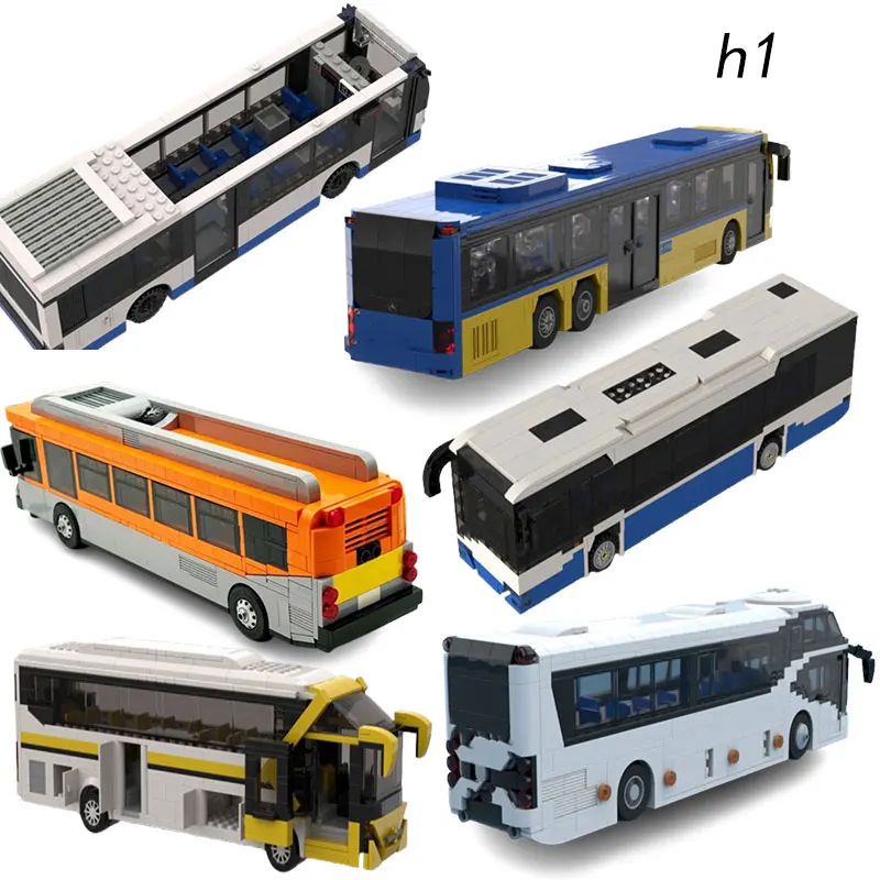 

MOC-29177 523 шт. 93353 автобус мелкие частицы сборка строительный блок замок 3D модель здания игрушка