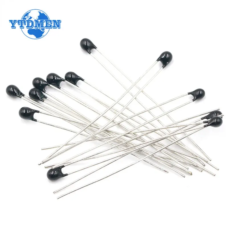 20PCS NTC-MF52AT NTC Thermistor MF52 Thermal Resistor 1K 2K 3K 4.7K 5K 10K 20K 47K 50K 100K OHM 3590 5%