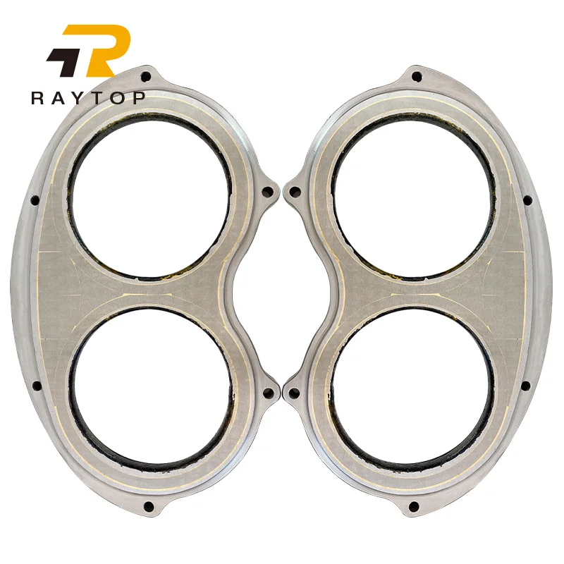Concrete Pump Spare Parts Wear Plate DN200 DN230 DN260  Hydraulic Concrete Pump Spare Wear Plate