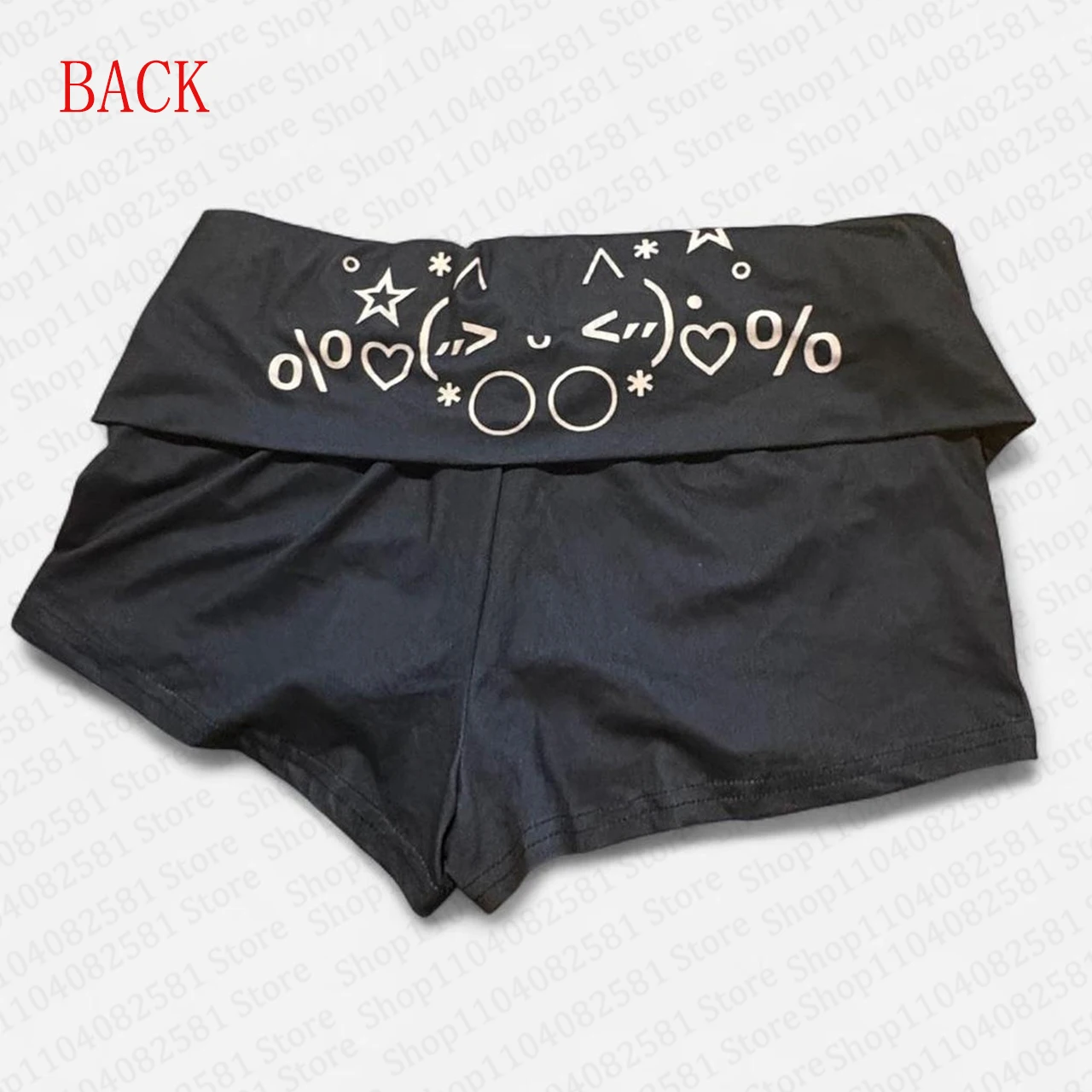 Summer clothing Gothic spicy girl fashionable women's Emo cartoon printed decorative shorts Harajuku sexy ultra short  punk Y2k