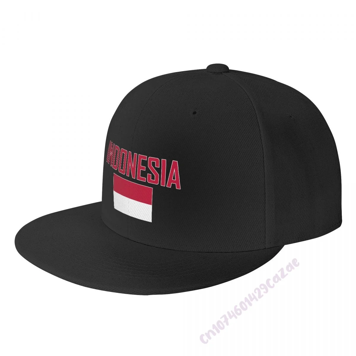 INDONESIA Flat Brim Baseball Cap Breathable Adjustable Men Women Outdoor Hip Hop Hat For Gift