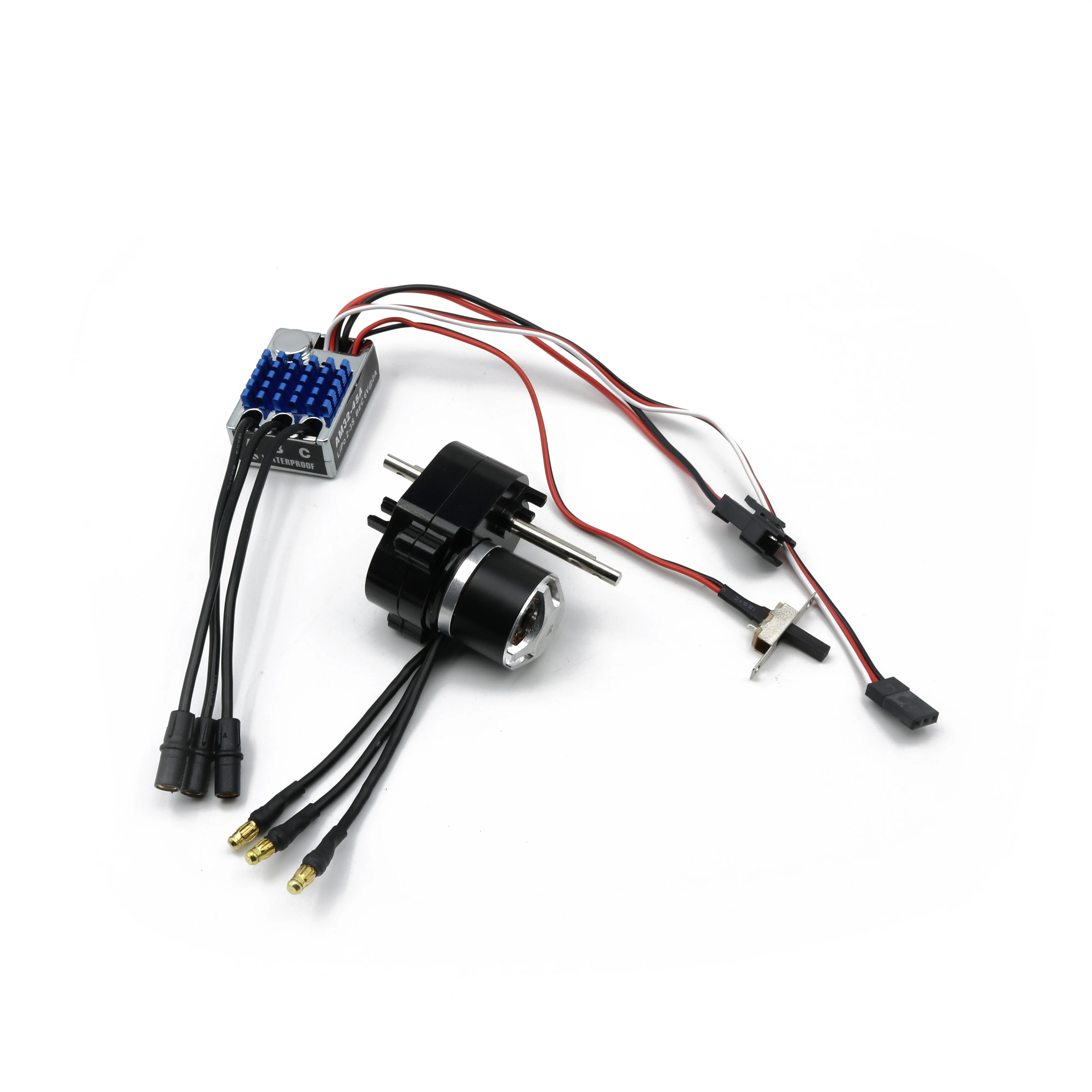 Brushless external rotor motor,metal gearbox,Modification accessories Suitable for MN78 MN82 MN168 remote control car rc car