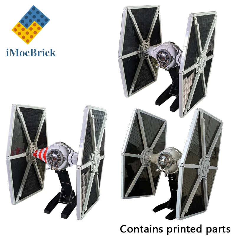 

Mocs Sets Star Movie Spaceship Model Bricks Imperia TIE Starfighters Kits Builidng Blocks Fighter Toys Christmas Gifts