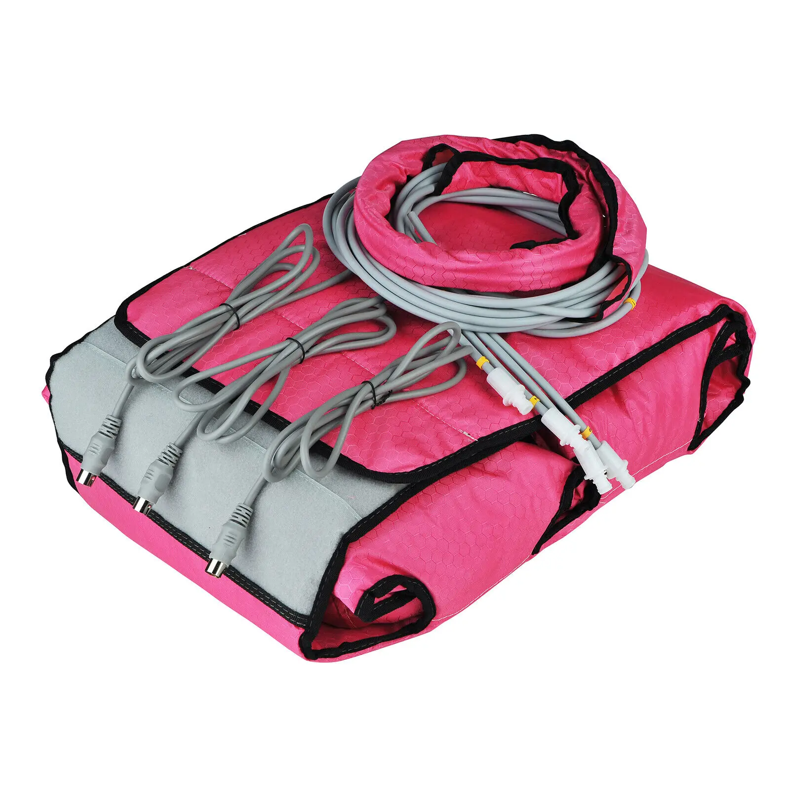 เครื่องนวดตัวด้วยแรงดันอากาศ ปั๊มหมุนเวียนอากาศ ผ้าพันขา ถุงเท้าข้อเท้า ขจัดสารพิษ กระชับสัดส่วน ความงาม