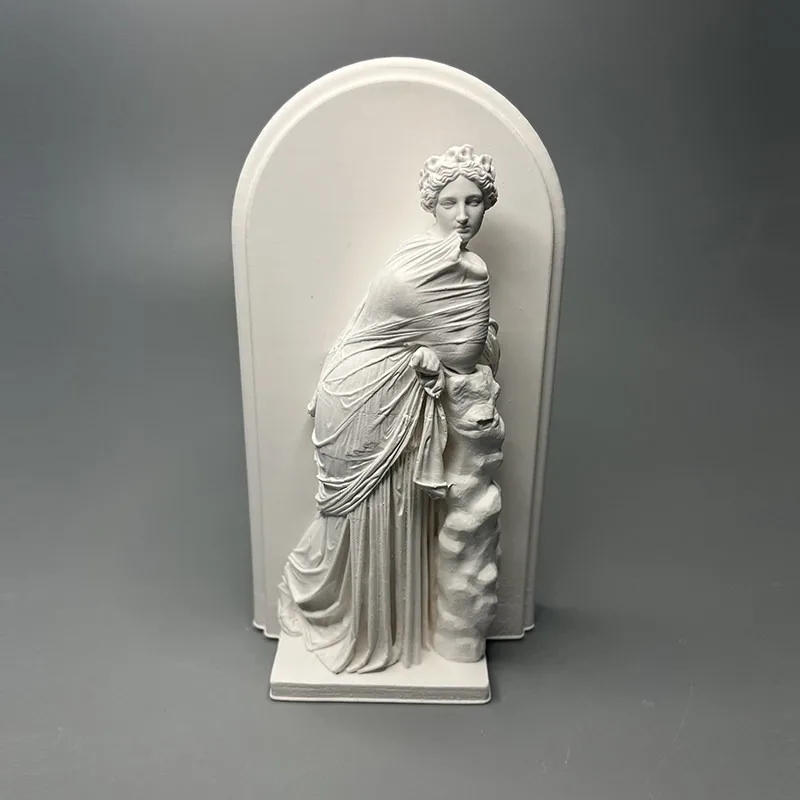 The Louvre celebrates the Muse sculpture artwork plaster statue home ornament diffuser stone high-end niche birthday gift