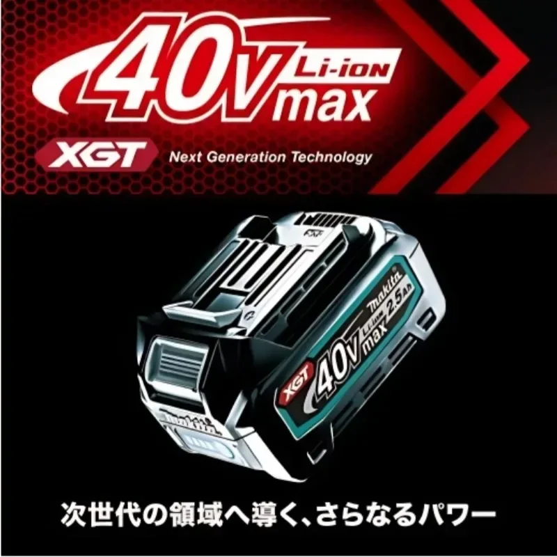 100%Makita 40V Max 5.0Ah Battery BL4050F for Makita Power Tools XGT HS004G TD001G TW001G HR001G DF001G GA003G Tool Battery