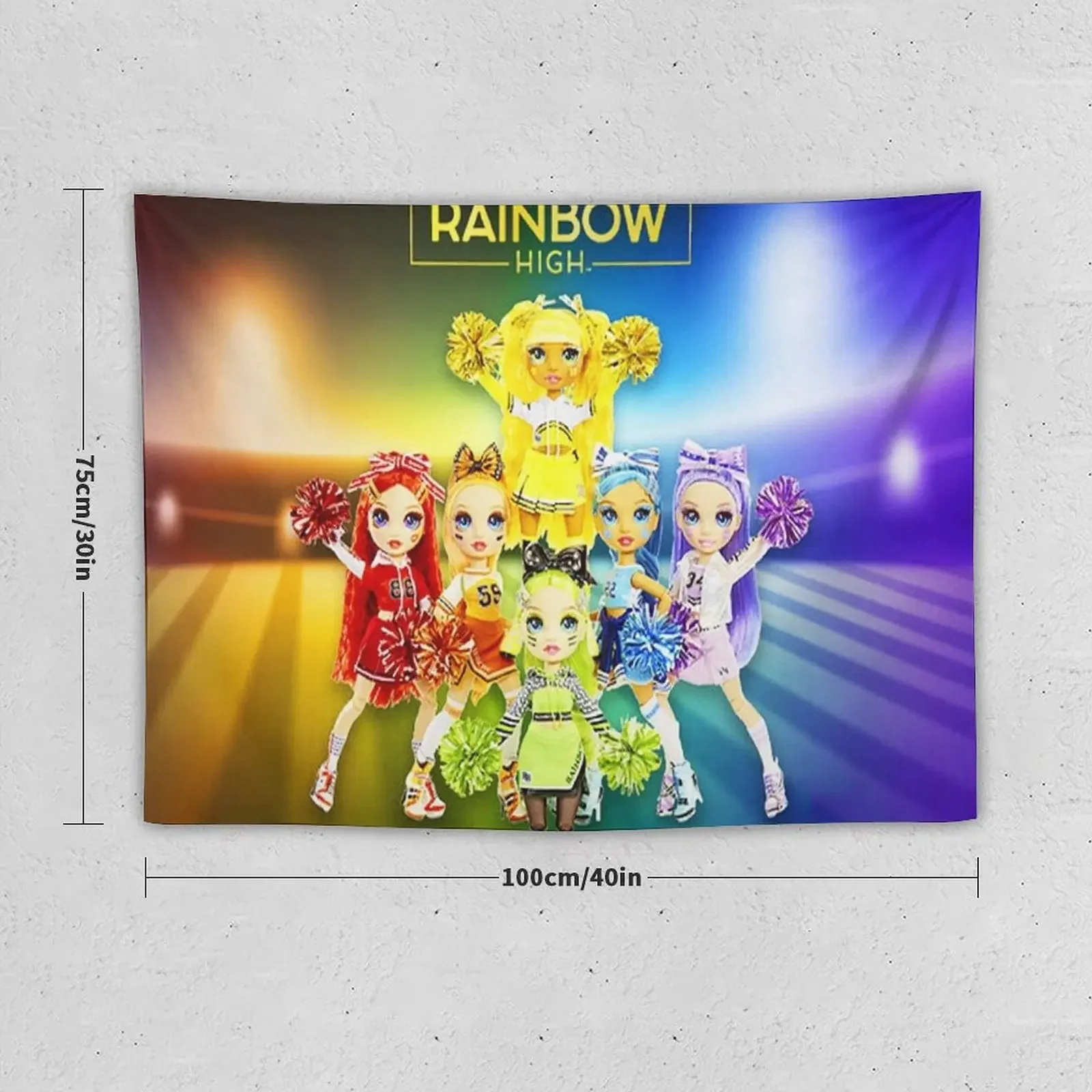 Rainbow High Gift For Fans rainbow high dolls rainbow high characters Tapestry Wall Mural Wall Decoration Tapestry