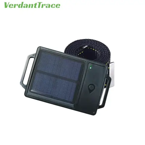 VerdantTrace Solar 4G GPS 트래커 칼라 WiFi 실시간 추적 포지셔닝 10000mAh 양 소용 방수 VTCS-01