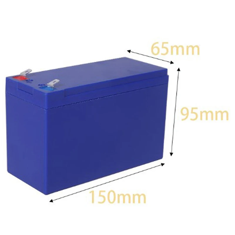 12V 7Ah Battery Case Fit 18650 Cells Empty Box 3*7 Holder 3S25A  Nickel Strip Storage Box For DIY Battery Pack