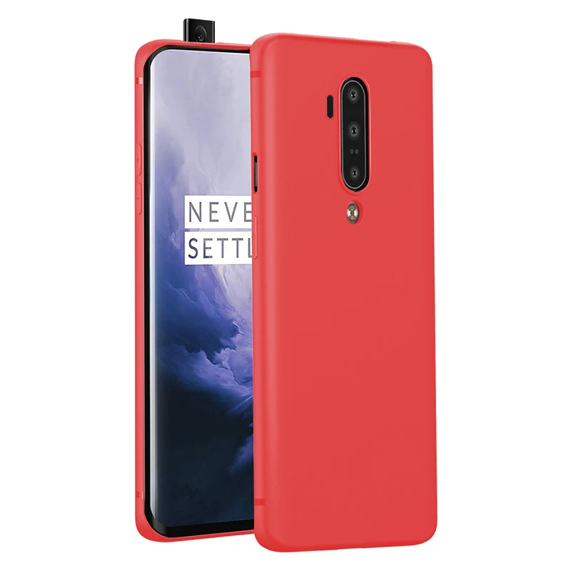 Matte case for OnePlus 7T pro One Plus 7T pro, ultra-thin, soft, TPU, black, silicone, slim, frosted