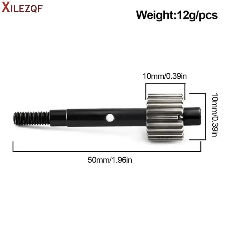 XILEZQF 22T Steel Top Drive Gear 3195 3195X for Traxxas Slash 2WD Bandit Rustler Stampede BL-2s XL-5 RC Upgrades Part Accessory