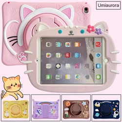 For Huawei MatePad 11 T10 T10S SE 10.4 M5 T5 10 inch Honor Pad X8 Pro X9 11.5 2023 Tablet Case Kids Cartoon Handle Stand Cover
