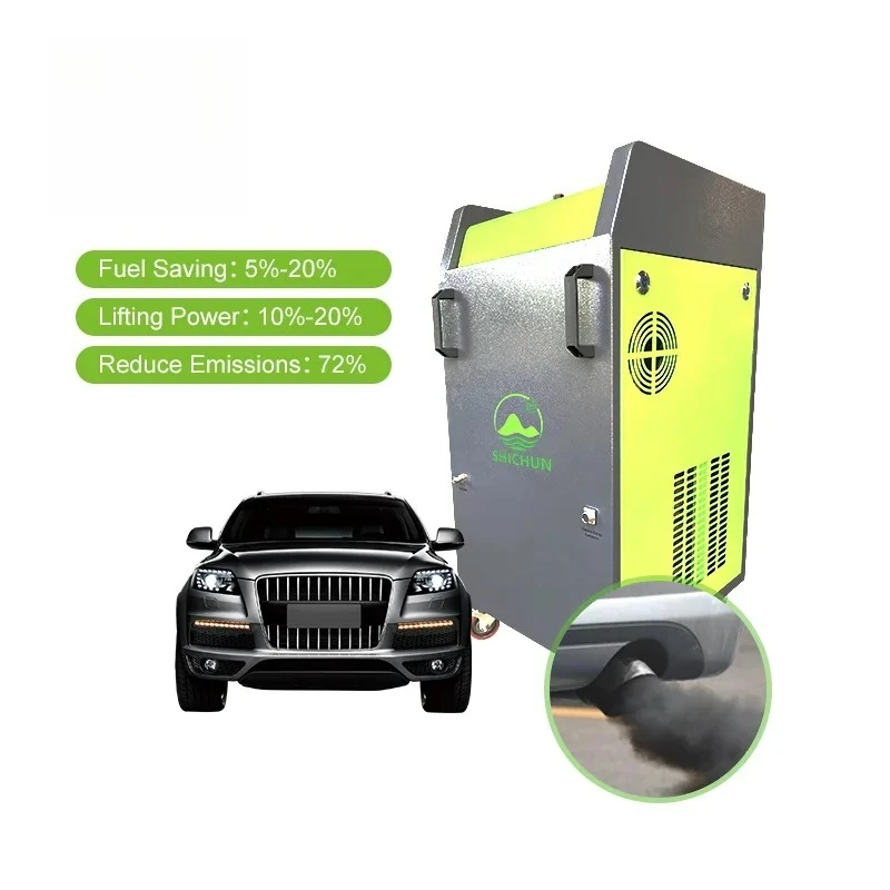 HHO Hydrogen Motor Car Care Equipment Engine Cleaning and Decarbonizing Machine for Cars Buses Trucks