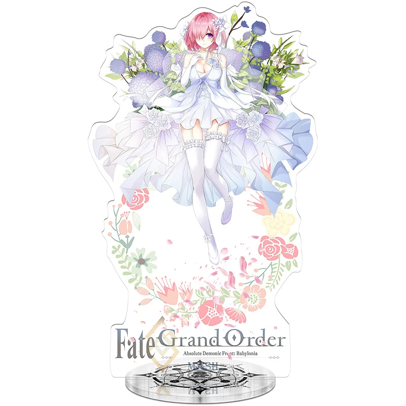 FGO Game Fate Grand Order Acrylic Stand Model Cosplay Characters Desktop model stand Ornament Goods Collection Gifts 15cm