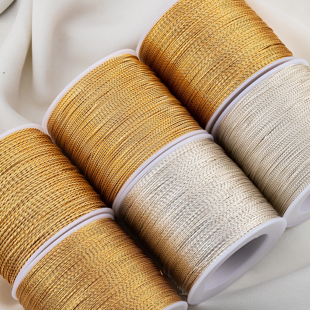 1Roll Solid Spiral Copper Wire Tarnish-Resistant Beading Twist Wire DIY Craft Jewelry Making Accessories 0.2-1mm Cord 1.5M-100M