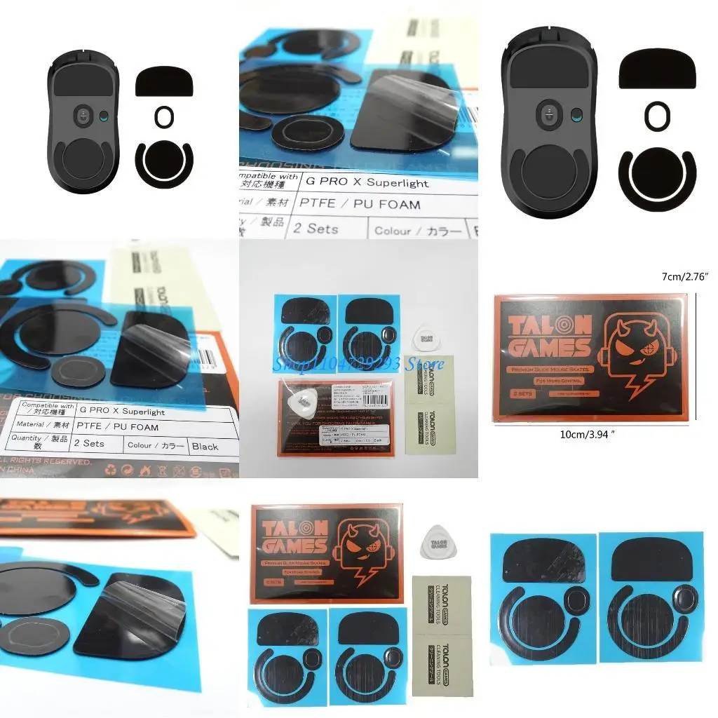 

Y2GD TALONGAME for GPROX Superlight Mouse Skates Replacement Glides Feet Pad