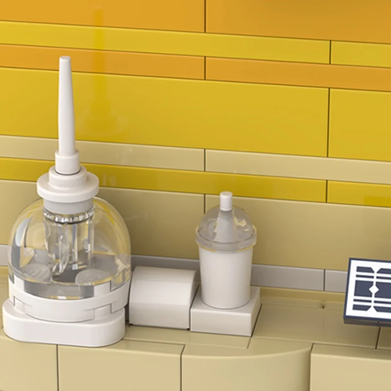 ตัวต่อ MOC Tales The Space Age Titan Base จำนวน 197 ชิ้น แบบจำลองอวกาศ ของเล่นตัวต่อสถาปัตยกรรม DIY ไอเดียสร้างสรรค์ ของขวัญคริสต์มาสสำหรับเด็ก