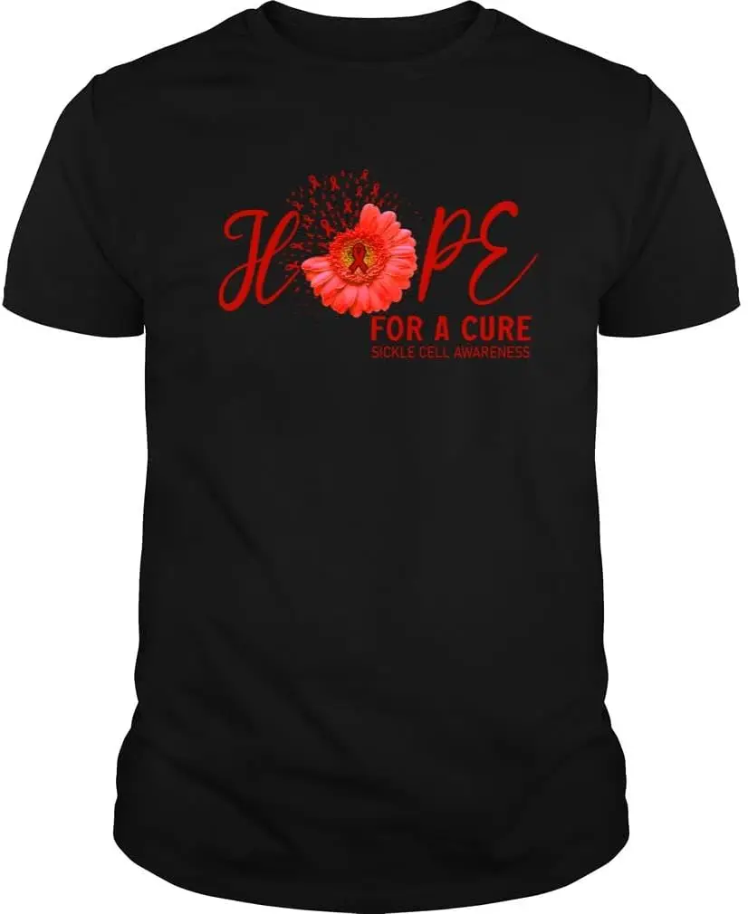 Hope for A Cure Sickle Cell Awareness Unisex T-Shirt