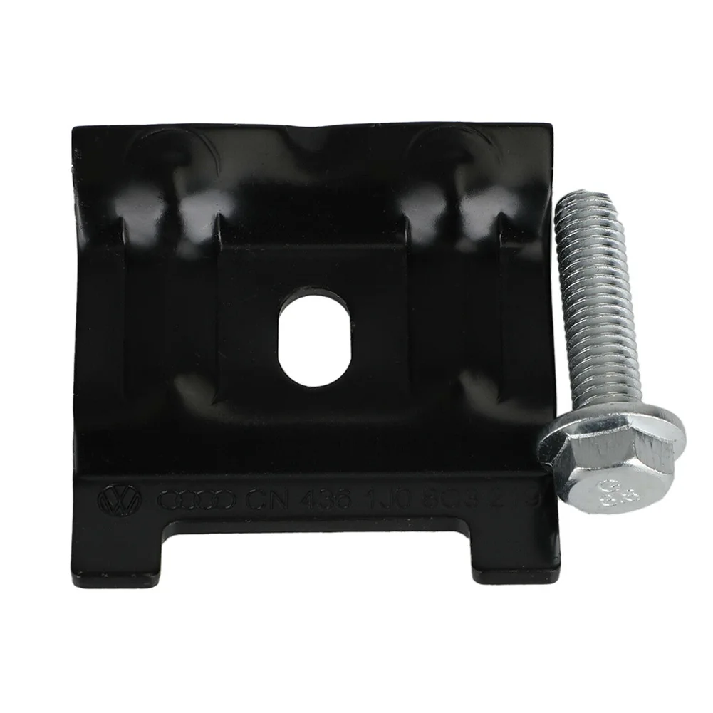

New OEM Battery Clamp Truck Metal Gloss Black Battery Clamp Battery Clamp + Bolt Easy Install None Direct Replacement