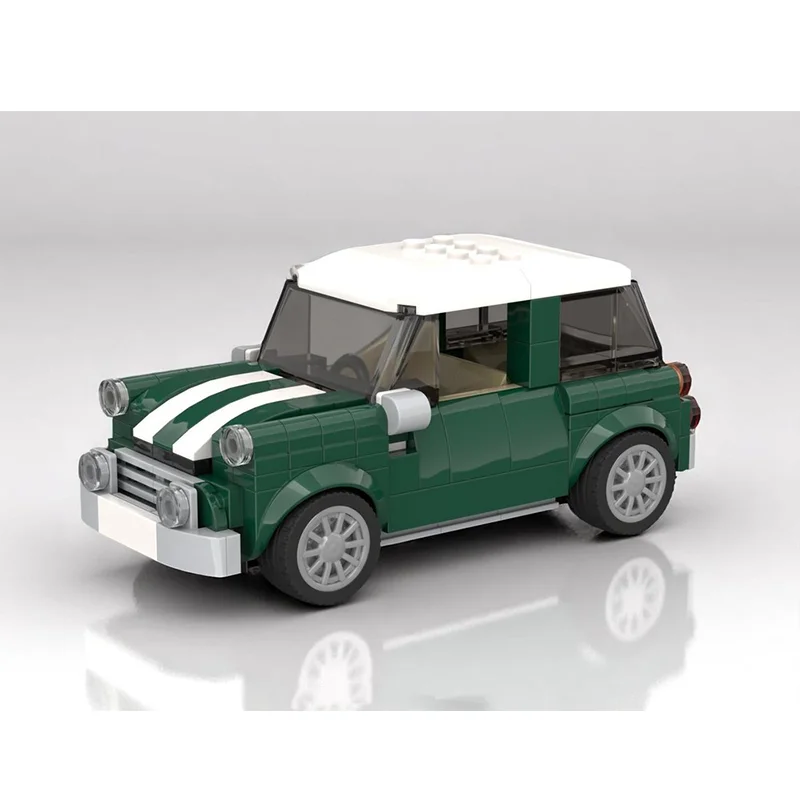 

MOC-255 детали, строительные блоки, модель автомобиля, городская скорость, классическая ретро-игрушка для мальчиков, рождественский подарок для взрослых