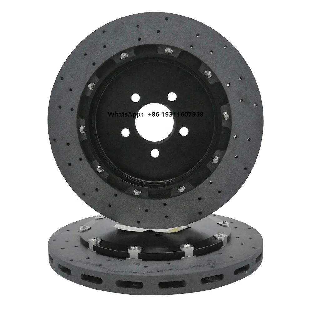 FR3Z2C026C Auto Sport Racing Car Systems Disco de freio cerâmico de carbono para Mustang Gt350R