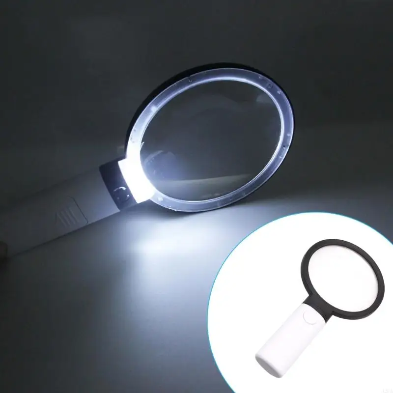 Mupa mano J2FA con 4 herramienta aumento multifunción iluminación LED fácil usar para inspección y lecturas