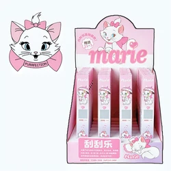 24 pcs/lot Disney Kawaii Cat Press Gel Pen Cute 0.5mm Black Ink Neutral Pens Promotional Gift Office School Supplies