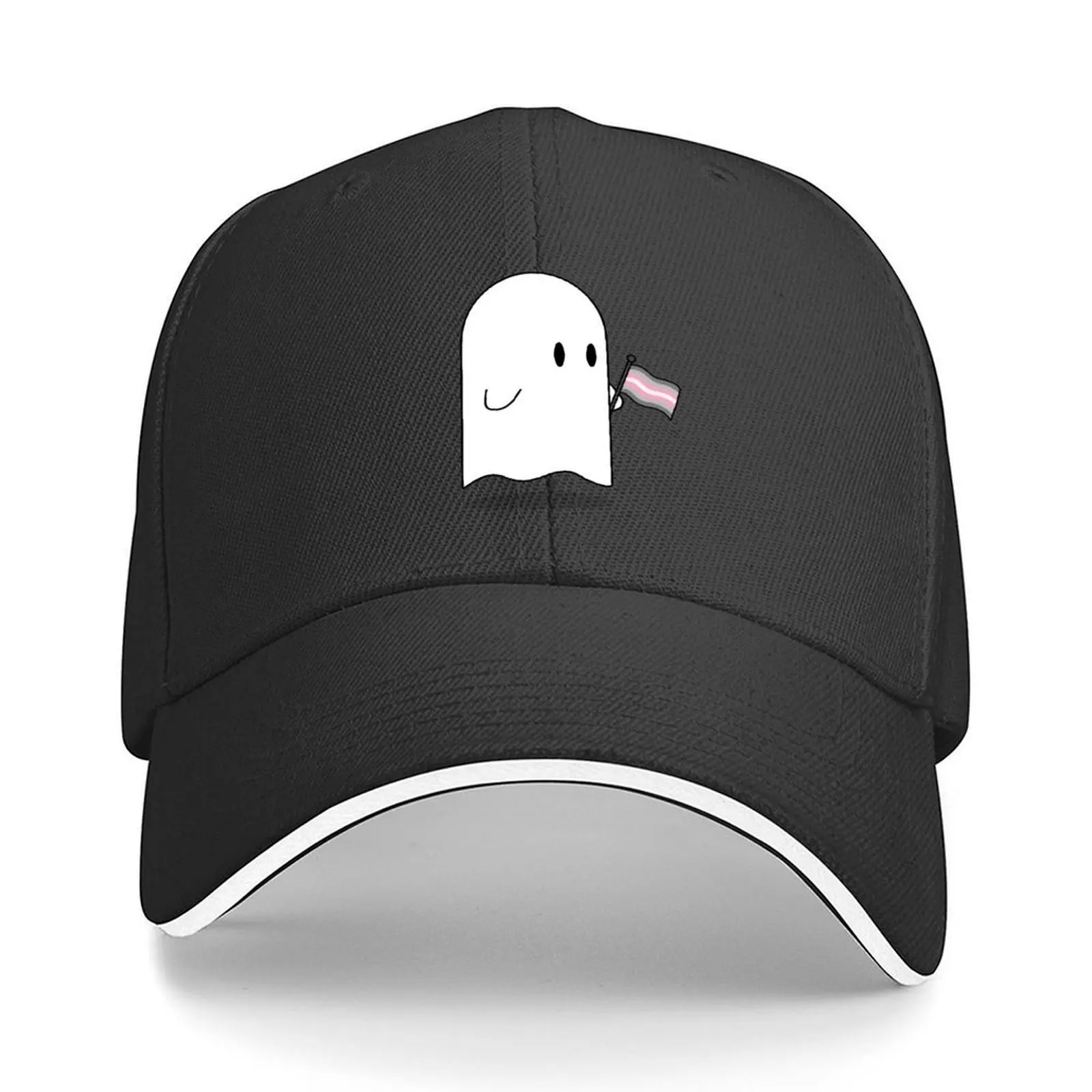 

Demigirl Pride Ghost Baseball Cap designer cap cute Trucker Hat luxury woman cap Girl Men's