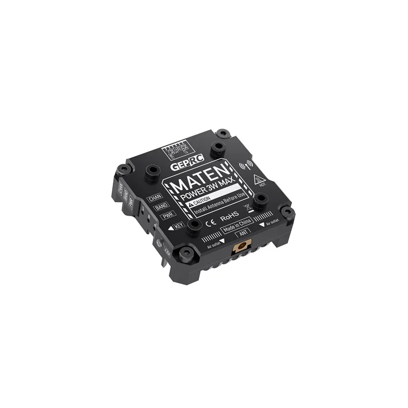 GEPRC GEP MATEN 5.8G 3W VTX PRO image transmission, suitable for long-distance flight, strong heat dissipation