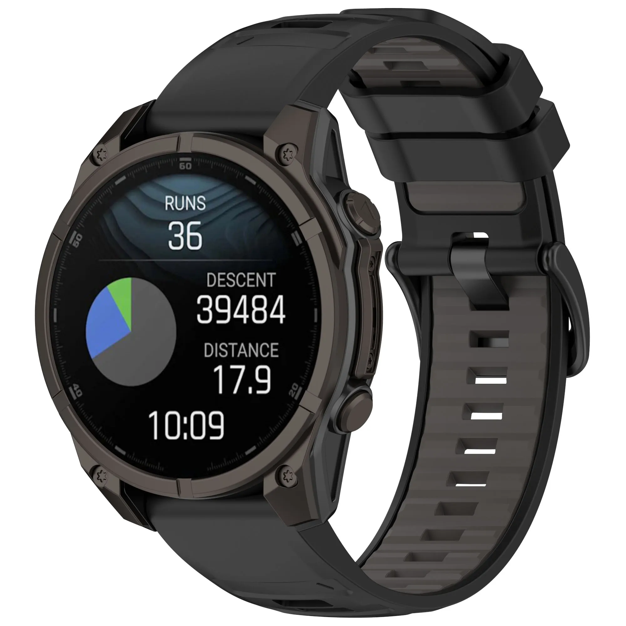 1:1 실리콘 스트랩 퀵핏 팔찌, Fenix8 시계 밴드, Garmin Fenix 8 43mm 47mm 51mm E 7S 7 7X 6S 6 6X Pro 5S 5 5X Enduro3 2