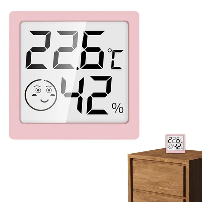 ミニデジタル湿度計,温度計,湿度温度計,赤ちゃんの部屋の電子ゲージ