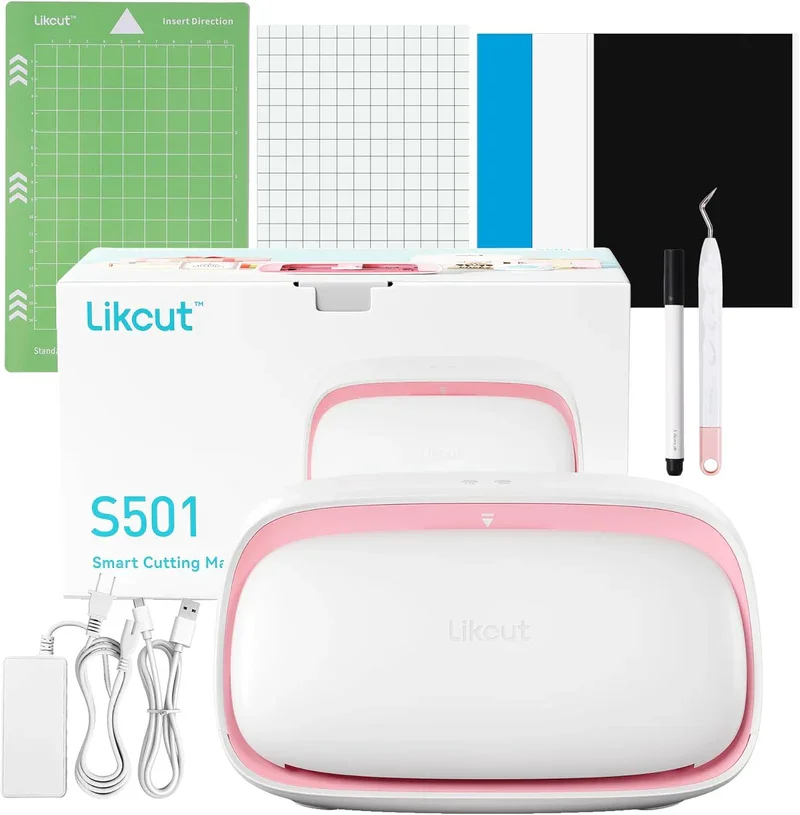 Vinyl Cutter Machine Cutting Machine Glee S501 Portable Smart Cutting Tool Sticker Decal Maker Printing For Family&School