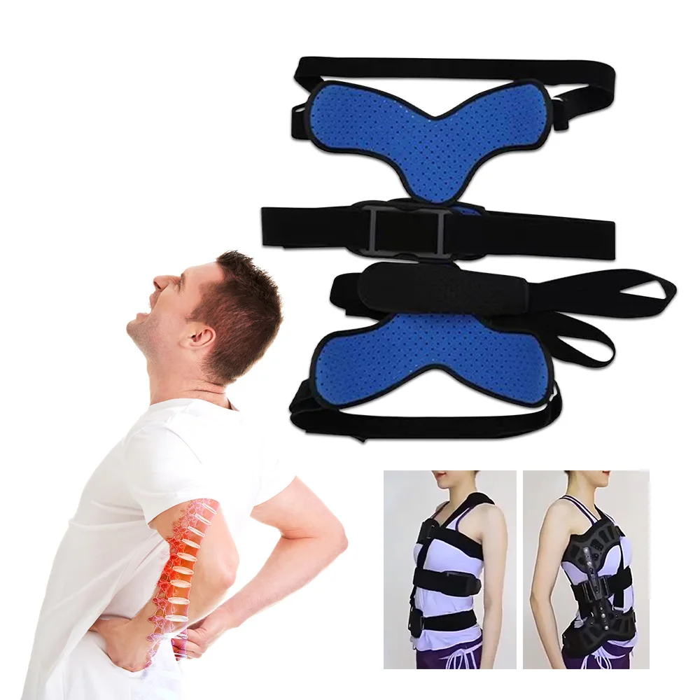 

Ортез для сколиоза, корректор осанки, регулируемый вспомогательный ортез позвоночника для послеоперационного восстановления спины, для левого/правого