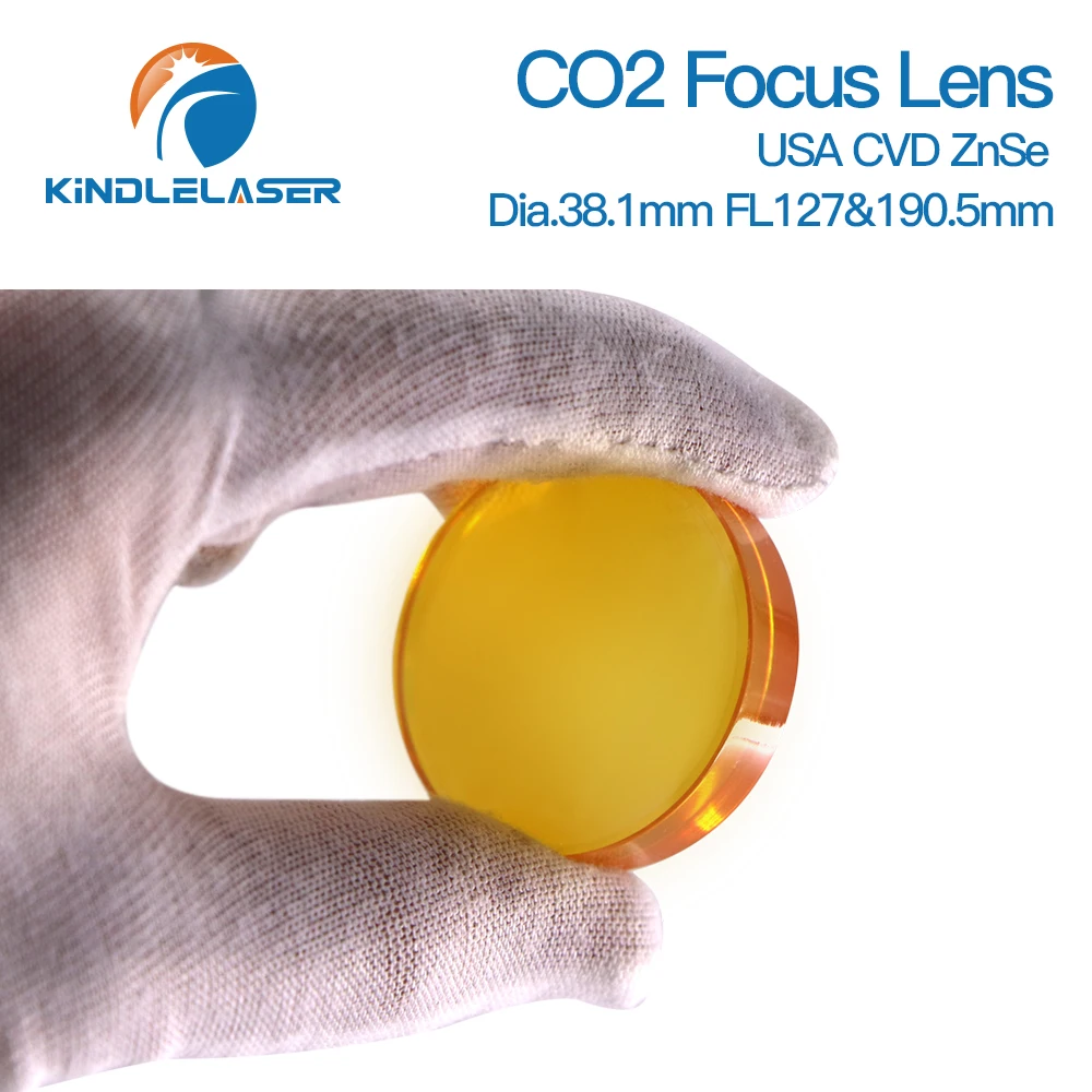 CVD ZnSe Focus Lens Dia. 38.1mm FL 127 190.5mm 5\