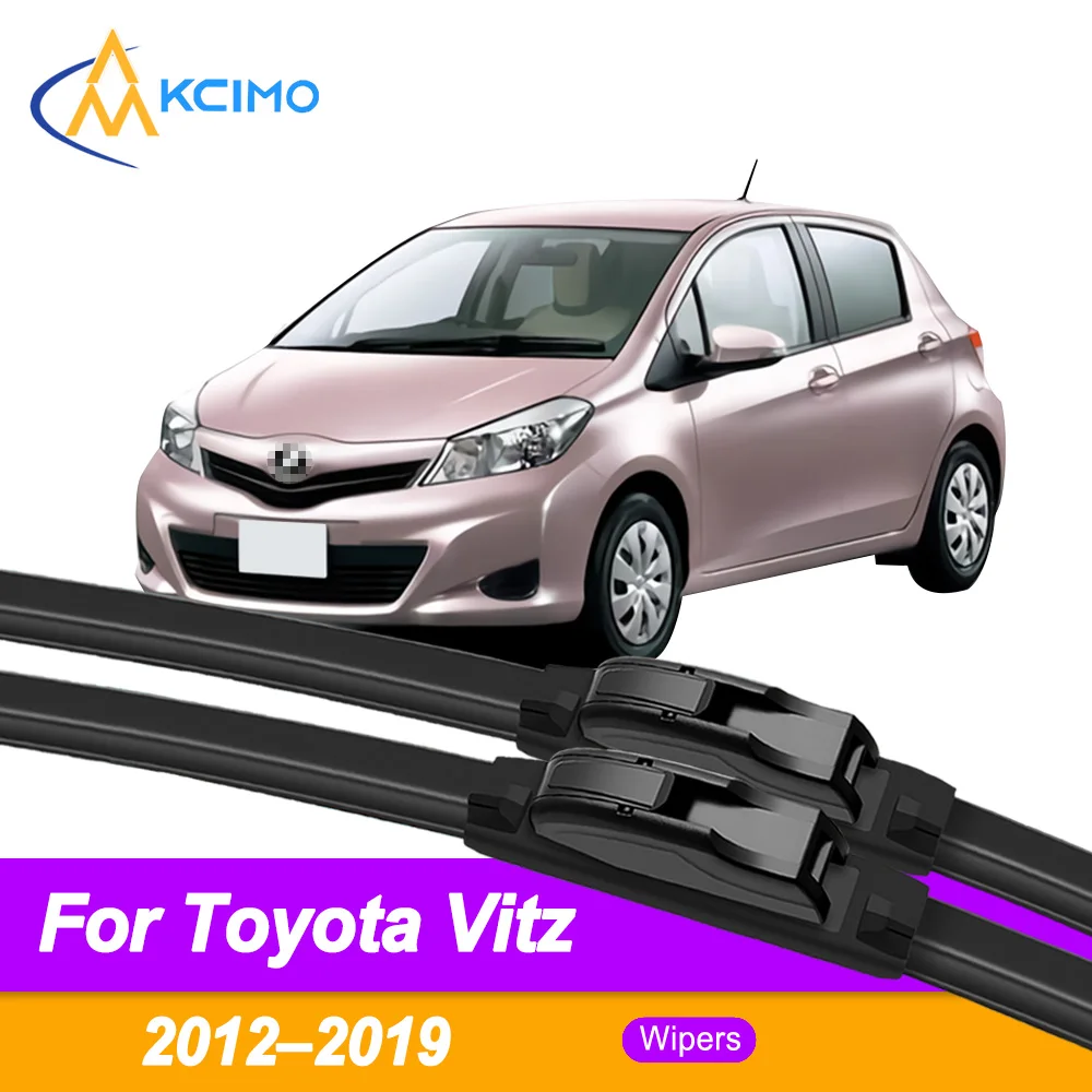 

2Pcs Front Windshield Wiper Blades For Toyota Vitz XP130 2012–2019 Windscreen Window Car Accessories 2013 2014 2015 2016 2017