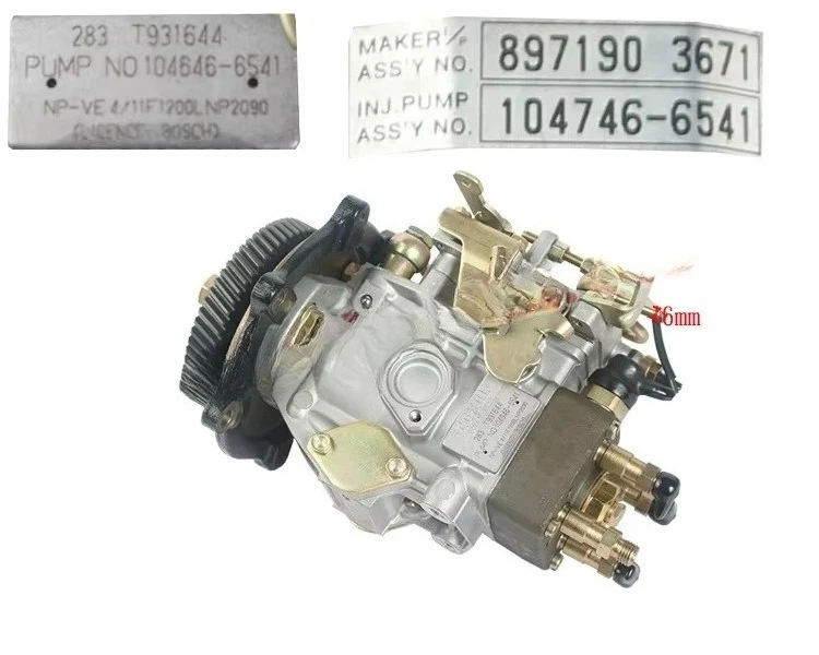 Forklift Part Z-8-97253-022-1 Fuel Injection Pump (for Isuzu 4JG2 Engine)