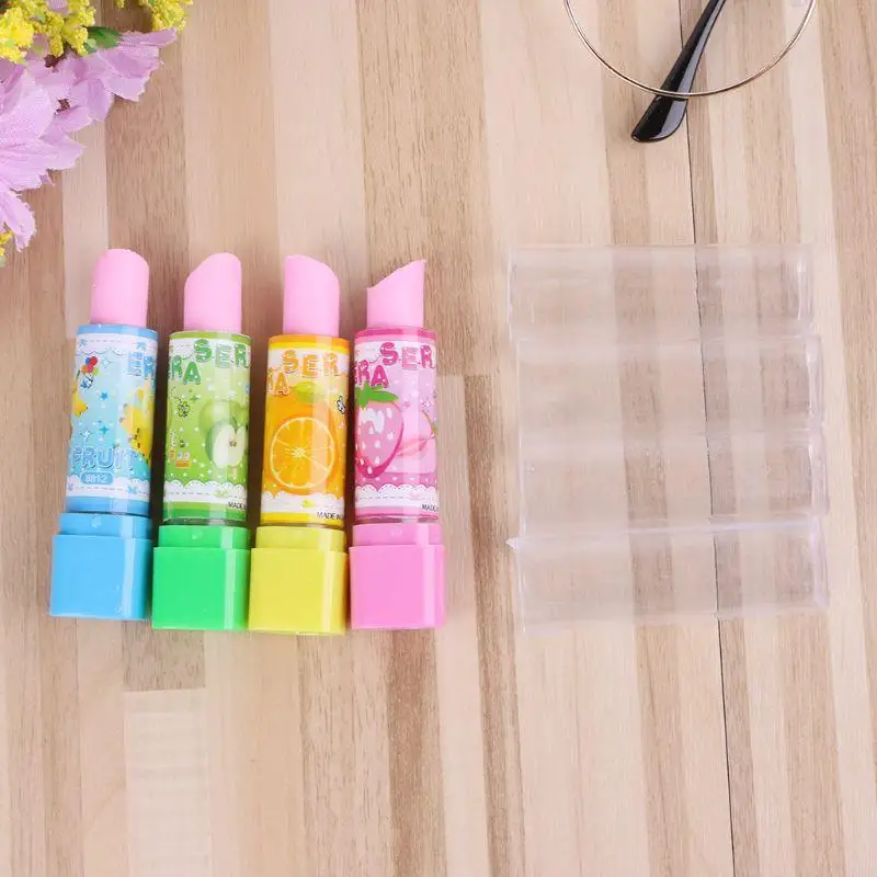 T5ea gaya indah karet pensil pensil eraser kantor alat tulis mainan