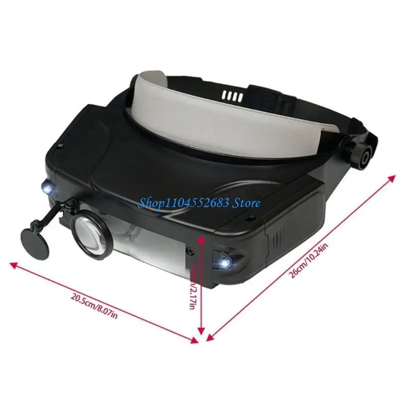 y6gd relect hands machifier مع خيار أربع عدسة لفحص تفصيلي في مختلف الحقول المهنية