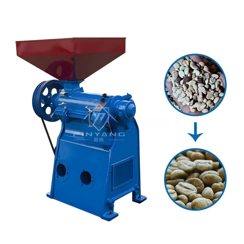 

Portable 900-1100kg/h Small Coffee Bean Huller For Small-capacity Coffee Farms Use Or Household Coffee Sheller Rice/Corn Husker