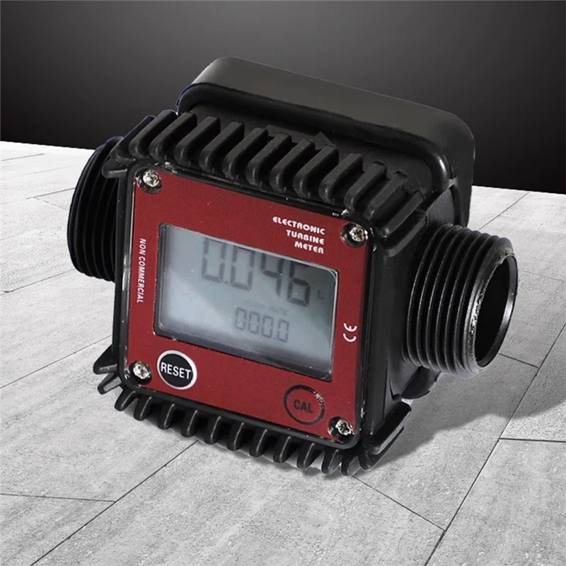 Medidor de fluxo de engrenagem digital GTBL K24 com medidor de fluxo de engrenagem de ureia de água de óleo combustível LCD