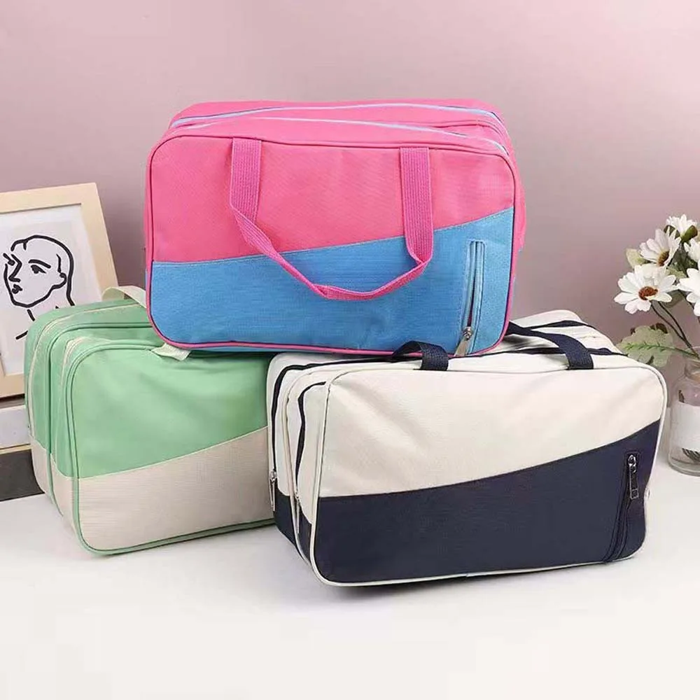 

PVC Oxford Cloth Travel Bag Foldable Anti-splash Water Large Capacity Fitness Bag Polyester Multi-functional Handbag Motion
